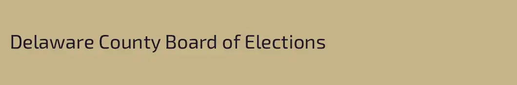 Delaware County Board of Elections